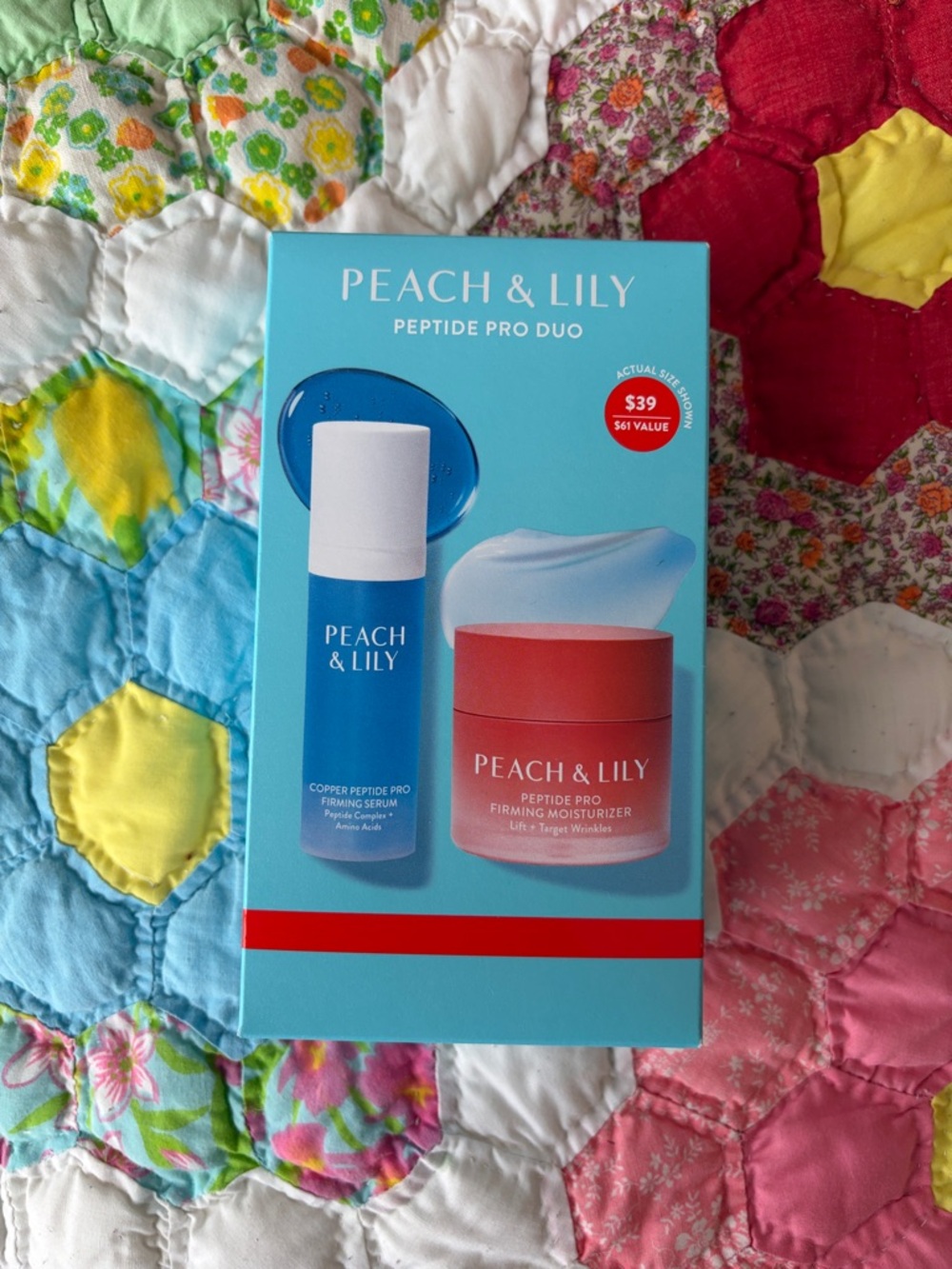 Peach & Lily Peptide Pro Duo Skincare Set